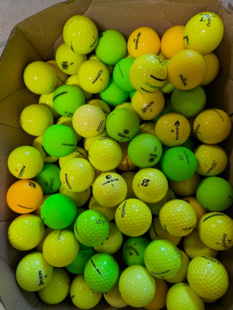 Mixed geel groen, Sport en Fitness, Golf, Ophalen