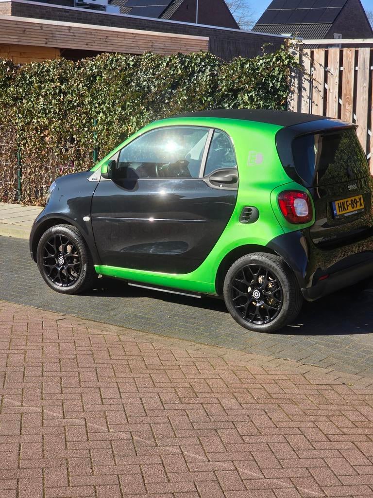 Smart ForTwo Electric 75pk 2017 Groen, Auto's, Smart, Elektrisch, Particulier, Te koop, Stadsauto