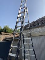 3 delige ladder, Doe-het-zelf en Bouw, Ladders en Trappen, Ophalen, Gebruikt, Ladder, Opvouwbaar of Inschuifbaar