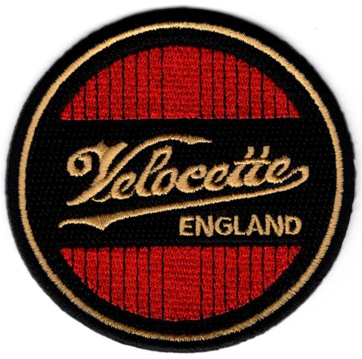 Velocette England stoffen opstrijk patch embleem, Motos, Accessoires | Autre, Neuf, Envoi