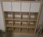 Te koop kallax kast 16 vakken /4 deuren, Huis en Inrichting, Ophalen, 100 tot 150 cm, 150 tot 200 cm, Zo goed als nieuw
