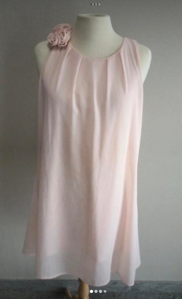 Mouwloze zomerjurk J&H Fashion, Ophalen of Verzenden, Gedragen, Maat 36 (S), Roze