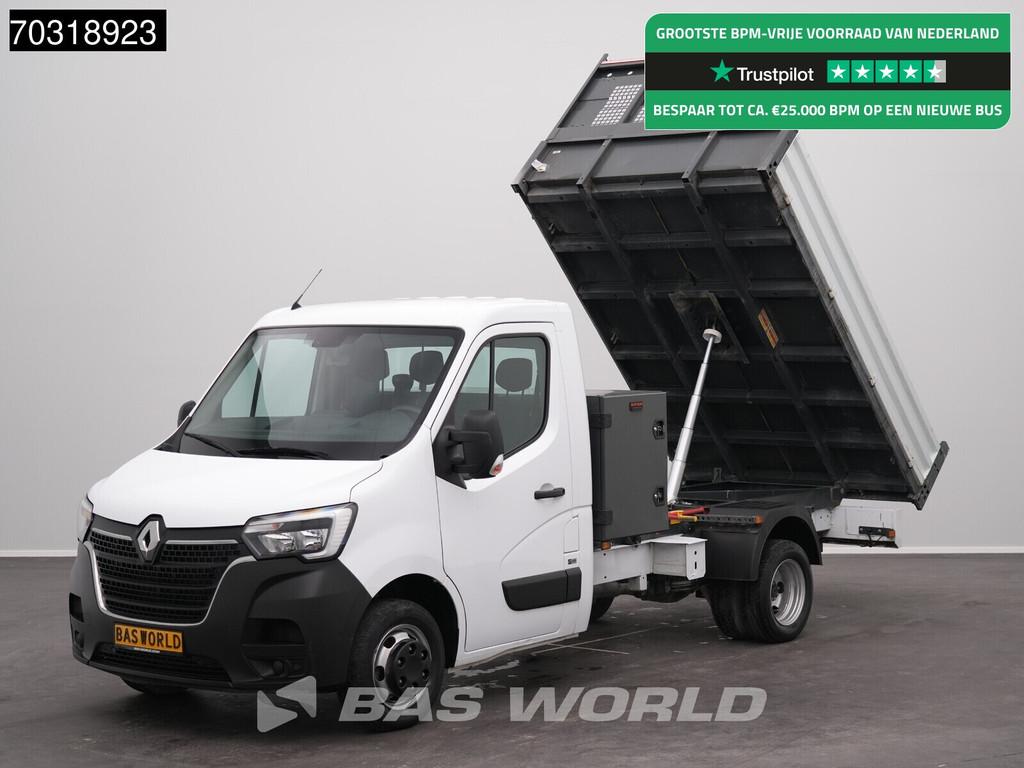 Renault Master 130PK Open Laadbak met Kist Dubbellucht 3,5t, Achat, Euro 6, Entreprise, 96 kW