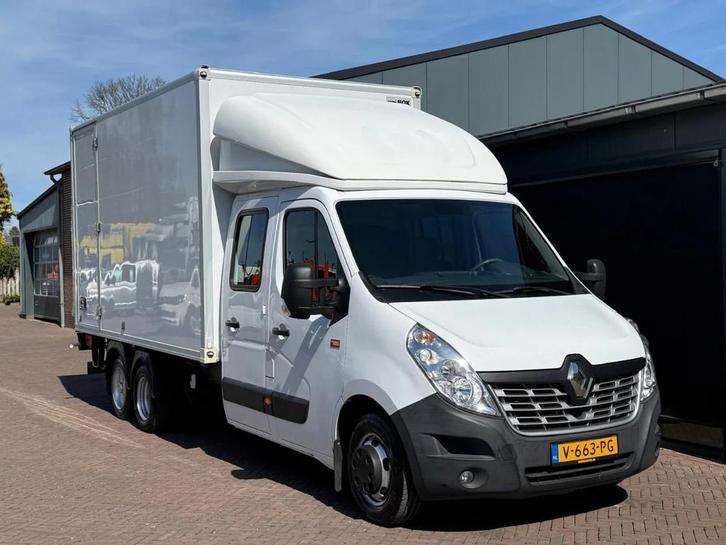 Renault Master 2.3CDI Clixtar DC 2500kg laadvermogen Euro 6, Autos, Camionnettes & Utilitaires, Achat, ABS, Airbags, Air conditionné