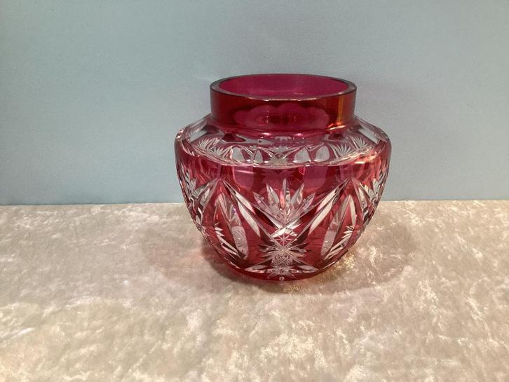 Bloemensteker Val Saint Lambert. VSL024/Ca., Antiek en Kunst, Antiek | Glaswerk en Kristal, Ophalen