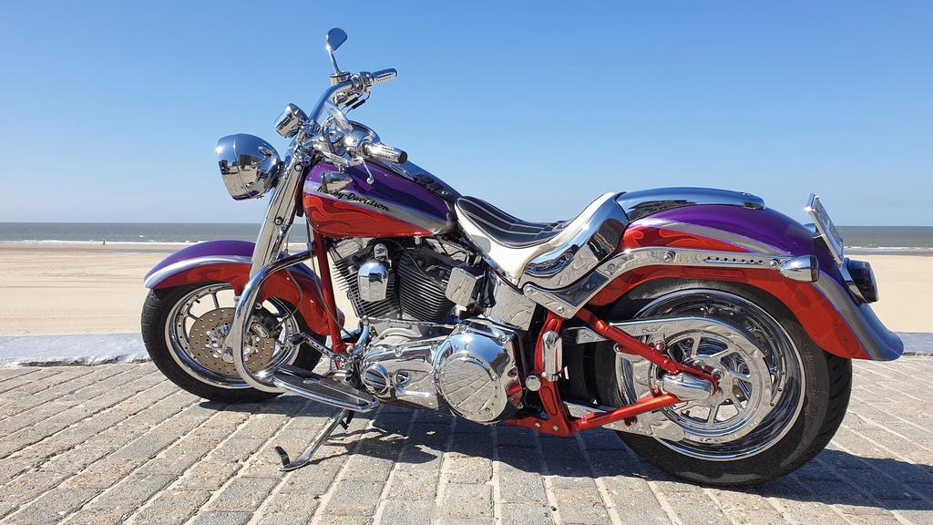 Harley CVO Fat Boy FLSTFSE2 2006 – Zeldzaam – 20K km – 5HD, Tourisme, Occasion, Plus de 35 kW, Échappement sport