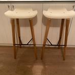 Barkrukken, Huis en Inrichting, 60 tot 90 cm, Zo goed als nieuw, 2 krukken, Ophalen