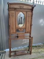 portemanteau art déco en chêne de 1930, Enlèvement ou Envoi, 150 à 200 cm, Utilisé, Bois