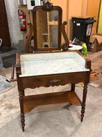 Ancien lavabo avec dessus en marbre, Maison & Meubles, Enlèvement, Comme neuf