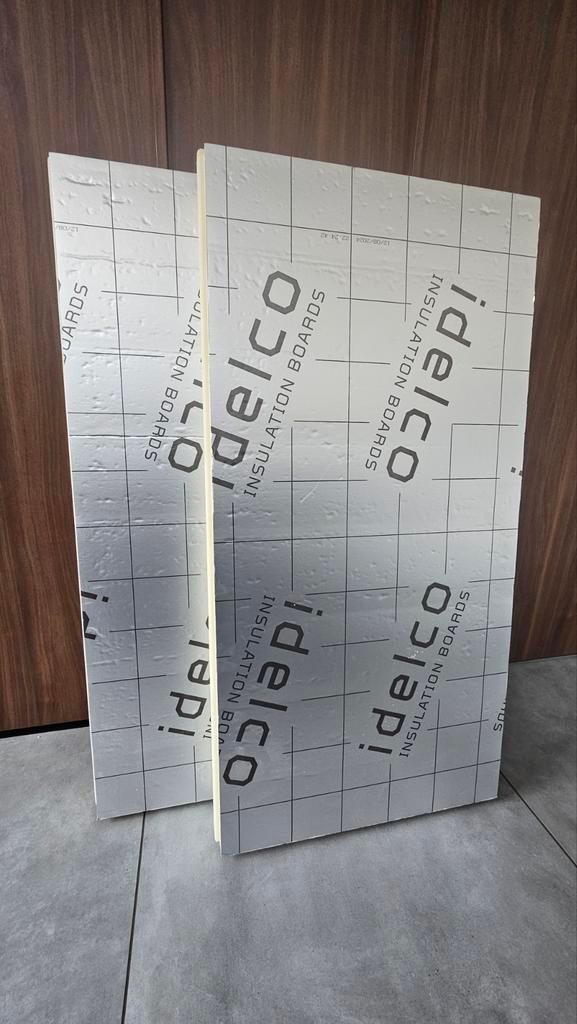 Idelco PIR plaat 10 cm tand en groef, Ophalen, Dakisolatie, Nieuw, Hardschuim (Pir)