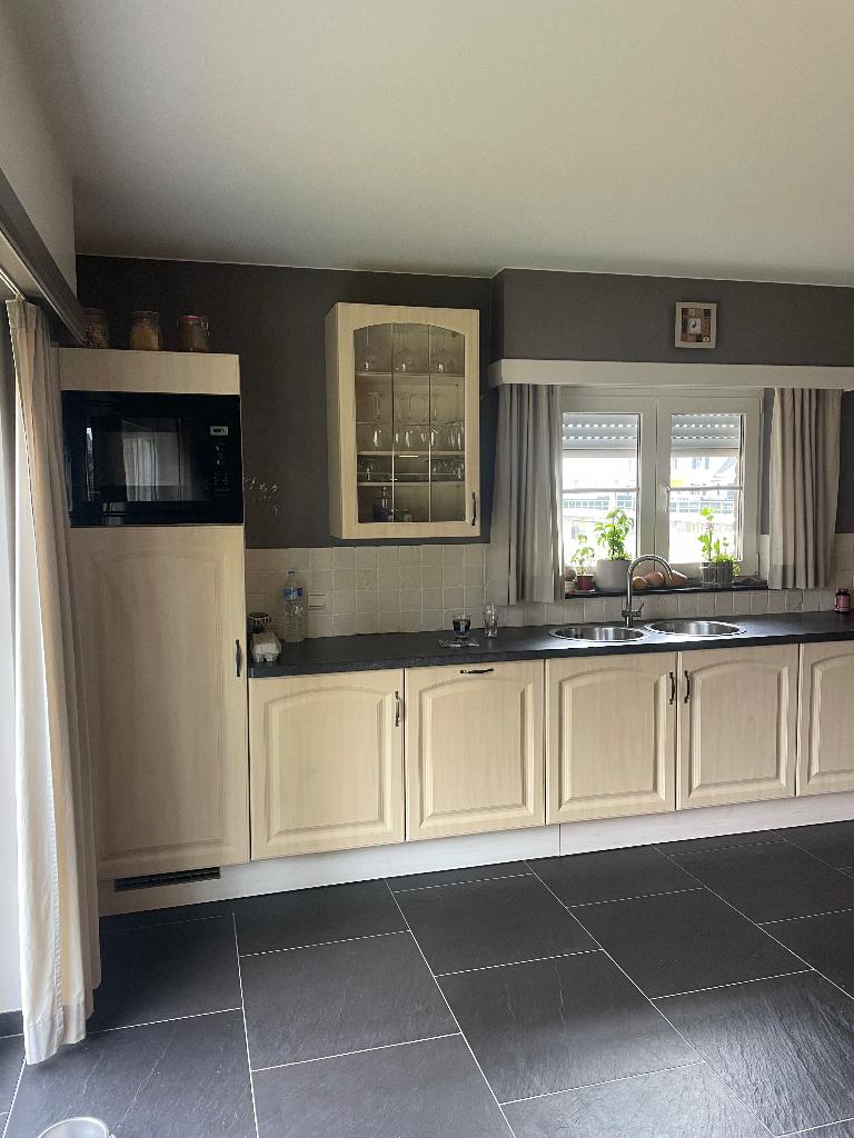 Keuken, Maison & Meubles, Cuisine | Cuisines complètes, Utilisé, Cuisine d'angle, Crème, Enlèvement