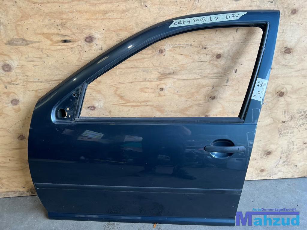 VW Golf 4 Grijs LC7V links voor deur 1998-2003, Gebruikt, Volkswagen AG, Voor, Vw@volkswagen.de