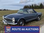 Mercedes-Benz 250 SL Pagoda | 1967 | Route 66 Auctions, Achat, Entreprise, Boîte manuelle, Autre carrosserie