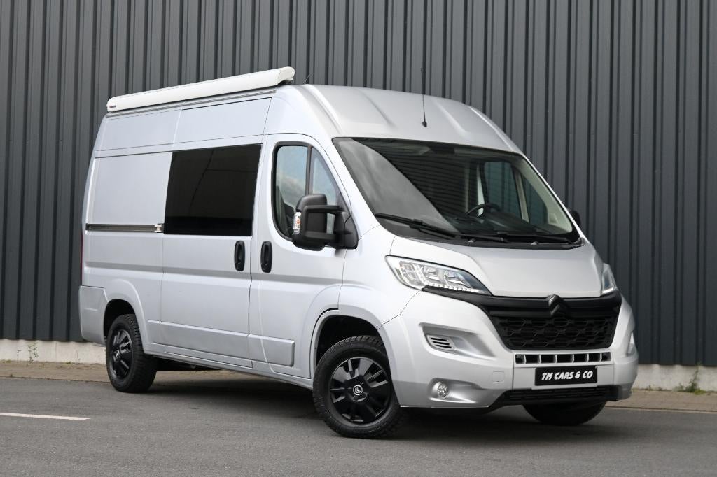 Citroen Jumper L2H2 Cruise Gps Camera LED Basiscamper, Caravanes & Camping, Camping-cars, Siège standard, Fiat, Boîte manuelle