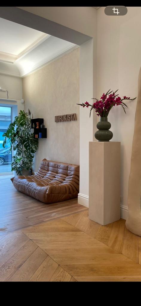 Canapé Togo en cuir brun veritable, Maison & Meubles, Enlèvement, Neuf