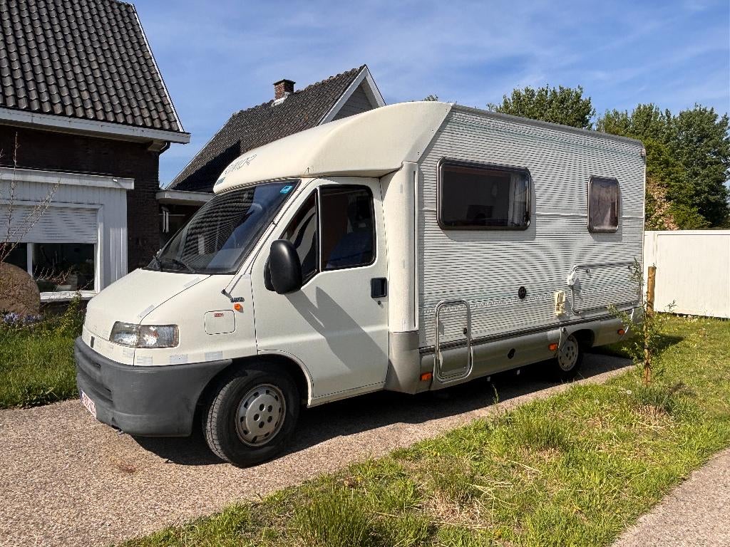 Mobilhome met karakter – Rimor TCX370, Caravanes & Camping, Camping-cars, Jusqu'à 4, Siège standard, Fiat, Boîte manuelle