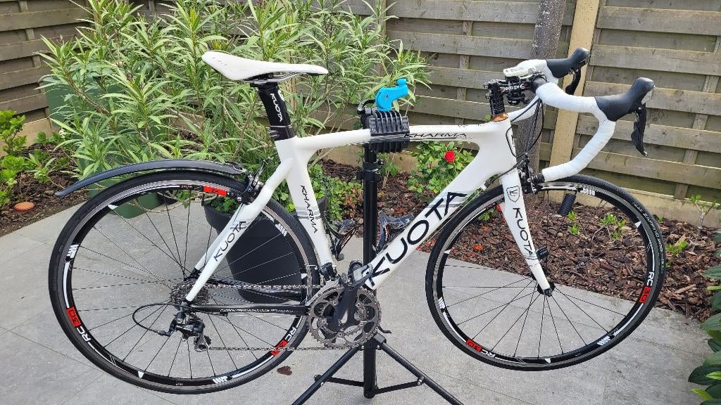 Prachtige Kuota Kharma Race – Full Carbon – Shimano 105 – S, Fietsen en Brommers, 28 inch, Gebruikt, Velgrem, 49 tot 53 cm