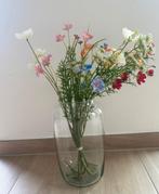Glazen bloemenvaas groot – nieuw, Huis en Inrichting, Ophalen, Overige kleuren, Nieuw, Glas