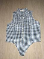 Blauw/wit geruite topje H&M 158, Kinderen en Baby's, Kinderkleding | Maat 158, Meisje, H&M, Ophalen of Verzenden, Zo goed als nieuw