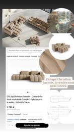 Canapé, Christian Lacroix, tout neuf à vendre