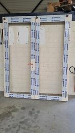 PVC Dubbele Deur, Bricolage & Construction, Châssis & Portes coulissantes, Chambranle de porte, 225 cm ou plus, Synthétique, Enlèvement