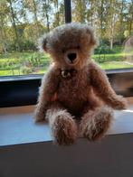 MOOIE OUDE BRUINE BEER MET BEL, Collections, Ours & Peluches, Enlèvement ou Envoi, Utilisé, Ours en tissus, Autres marques