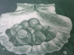 verfijnde ets Georges Rougy "Coquillage" (schelp), Antiek en Kunst, Ophalen of Verzenden