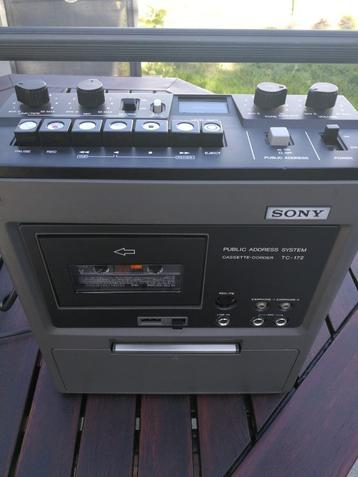 Sony TC-172 uit 1977 in nieuwstaat