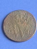 1828 U 1 cent in brons Willem I, Postzegels en Munten, Munten | Nederland, Verzenden, Koning Willem I, 1 cent, Losse munt
