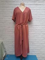 mooie halflange jurk met wikkel-look, Kleding | Dames, Ophalen of Verzenden, Zo goed als nieuw, Maat 46/48 (XL) of groter, Roze