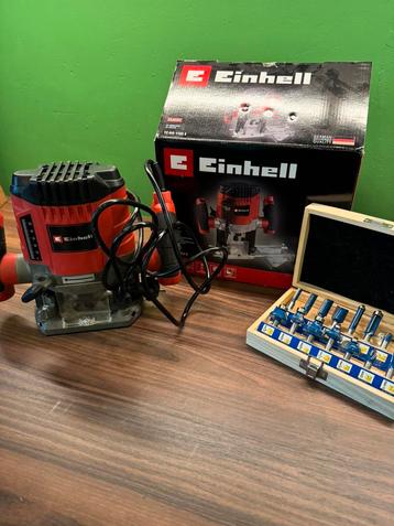 Einhell bovenfrees TC-RO 1155 E met freesjes beschikbaar voor biedingen