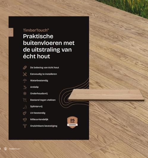 Timbertouch planken en gevelbekleding, Tuin en Terras, Palen, Balken en Planken, Nieuw, Planken, 250 cm of meer, Ophalen