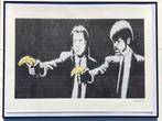 BANKSY: XXL-lithografie 56 bij 76 cm. Beperkte oplage, Antiek en Kunst, Kunst | Litho's en Zeefdrukken, Ophalen of Verzenden