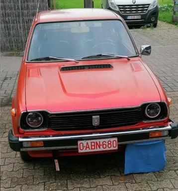 Projet Honda Civic 1979 + pièces supplémentaires, Rouge, Achat, Noir, 4 cylindres