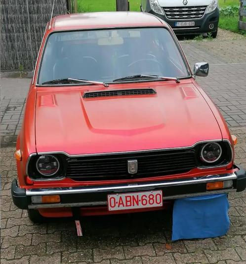 1979 Honda Civic Project + extra onderdelen, Auto's, Honda, Particulier, Civic, Radio, Benzine, Stadsauto, 3 deurs, Automaat, Rood