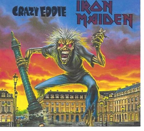 CD IRON MAIDEN - Crazy Eddie - ROCK ben RING 2014, Cd's en Dvd's, Cd's | Hardrock en Metal, Nieuw in verpakking, Verzenden