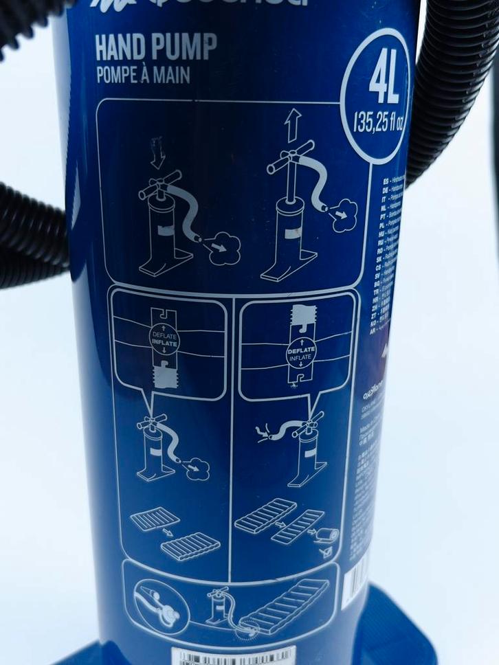 Grote pomp om luchtmatrassen of boren op te blazen., Caravans en Kamperen, Luchtpompen, Zo goed als nieuw, Ophalen of Verzenden