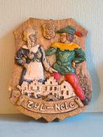 Gipsen wandbord 'Tijl en Nele', Ophalen of Verzenden