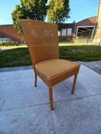 4 Eetkamerstoelen Merk LLOYD LOOM OF SPALDING, Huis en Inrichting, Stoelen, Ophalen, Zo goed als nieuw, Riet of Rotan, Vier