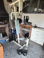 Fitnesstoestel + gratis dumbbell's, Sport en Fitness, Fitnessmaterialen, Ophalen, Zo goed als nieuw, Benen, Fitnessbank