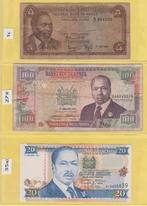 KENIA - LOT BILJETTEN (4 stuks), Ophalen of Verzenden, Overige landen, Setje