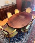 Tafel : ovaal / mahonie / 180-240, Antiek en Kunst, Ophalen