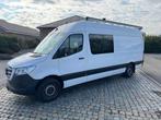 Mercedes Sprinter 316 L3H2 9G-tronic Dubbel cabine 3,5t trek, Auto's, Automaat, Achterwielaandrijving, Euro 6, 4 cilinders