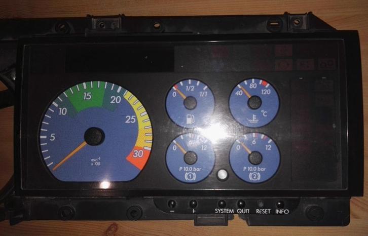 Km teller MB Vario reparatie Atego instrument, Auto-onderdelen, Dashboard en Schakelaars, Mercedes-Benz, Gebruikt, Verzenden
