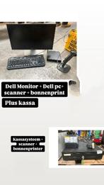 Pc Dell optiplex 3080 i5 + 24 monitor Dell + scanner + bonne, Computers en Software, Ophalen, Gebruikt
