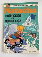 BD Natacha L'hôtesse et Monna Lisa, Gelezen, Eén stripboek, Ophalen of Verzenden, F. Walthéry