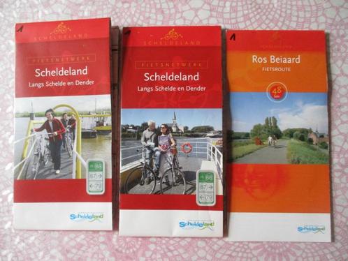 fietsroutes--fietsknooppunten---SCHELDELAND---, Boeken, Reisgidsen, Ophalen of Verzenden