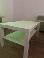 Een ikea “lack” salontafel in het wit., Huis en Inrichting, Vierkant, Nieuw, 75 cm of meer, Hout