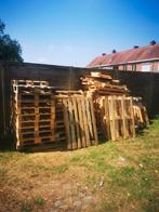 Knutselhout en paletten of brandhout, Ophalen