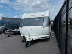 Caravan TE KOOP = 2014 Hobby 645 VIP - dubbel assen, Hobby, Bedrijf, 6 tot 7 meter, Tot en met 6